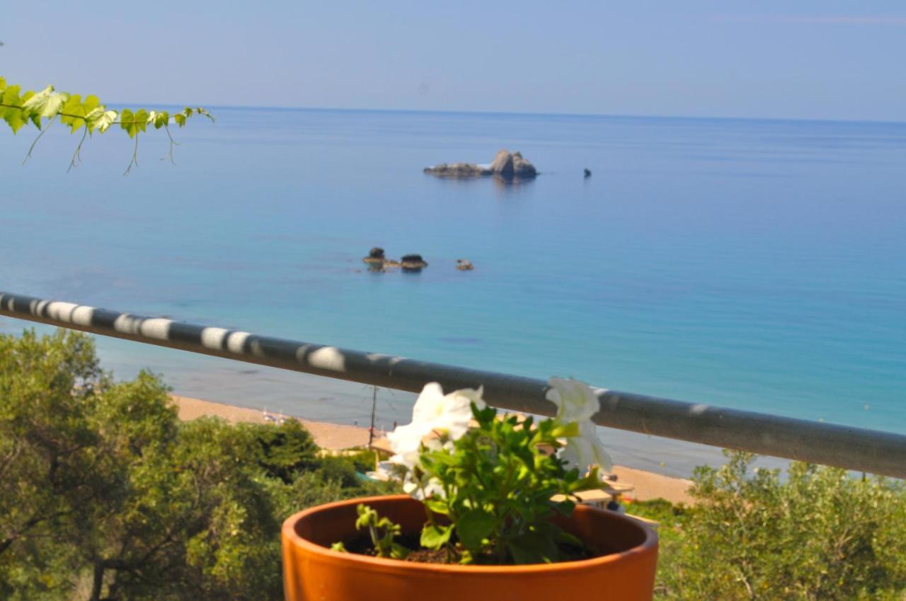 Luxury Loft Apartment With Pool - Pelekas Beach, Corfu Buitenkant foto