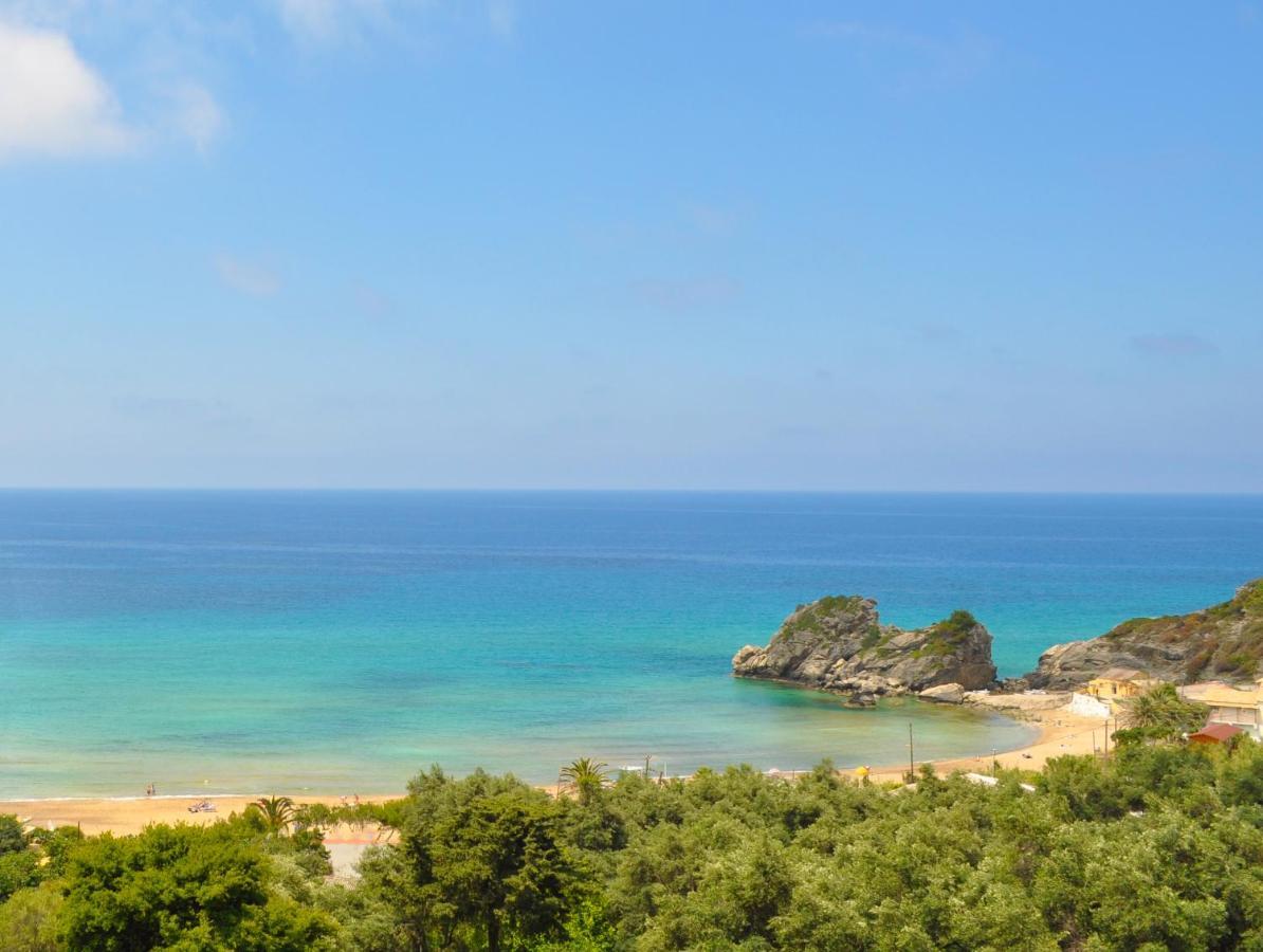 Luxury Loft Apartment With Pool - Pelekas Beach, Corfu Buitenkant foto