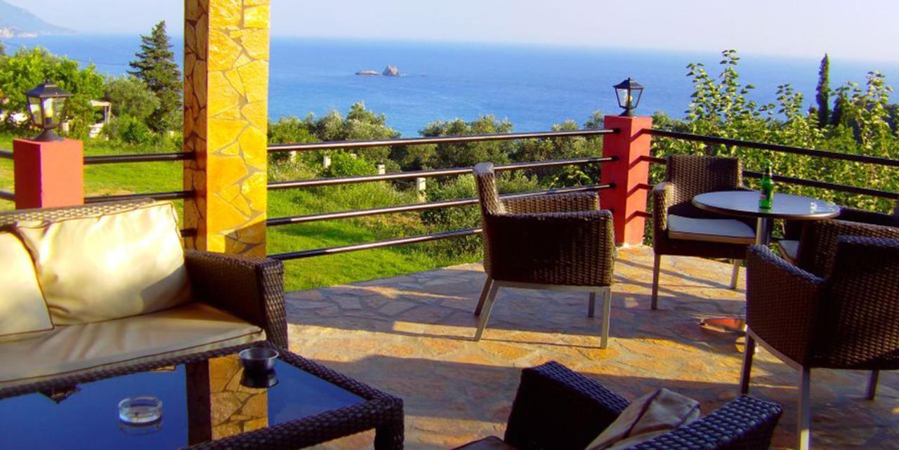 Luxury Loft Apartment With Pool - Pelekas Beach, Corfu Buitenkant foto
