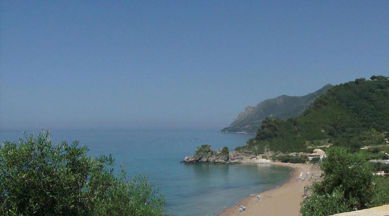 Luxury Loft Apartment With Pool - Pelekas Beach, Corfu Buitenkant foto